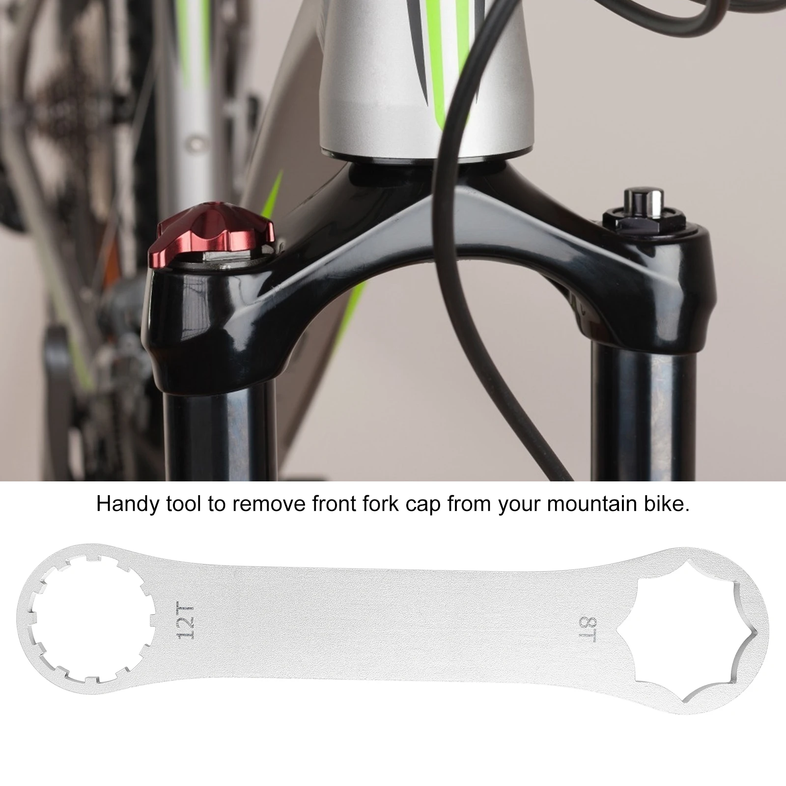 Double Head Front Fork Wrench Compatible With Suntour Stainless Steel Bike Repair Tool For Mountain Bike Accessories Parts
Double Head Front Fork Wrench Compatible With Suntour Stainless Steel Bike Repair Tool For Mountain Bike Accessories Parts