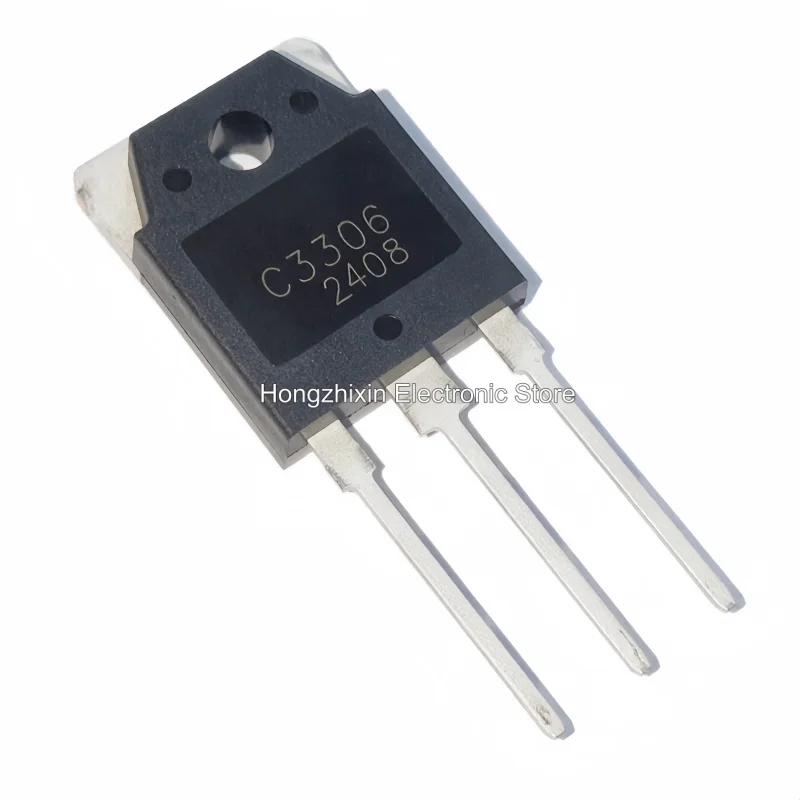10 pieces, brand new high-quality, 2SC3306 C3306 3306 TO-3P packaged high-power switch transistor
10 pieces, brand new high-quality, 2SC3306 C3306 3306 TO-3P packaged high-power switch transistor