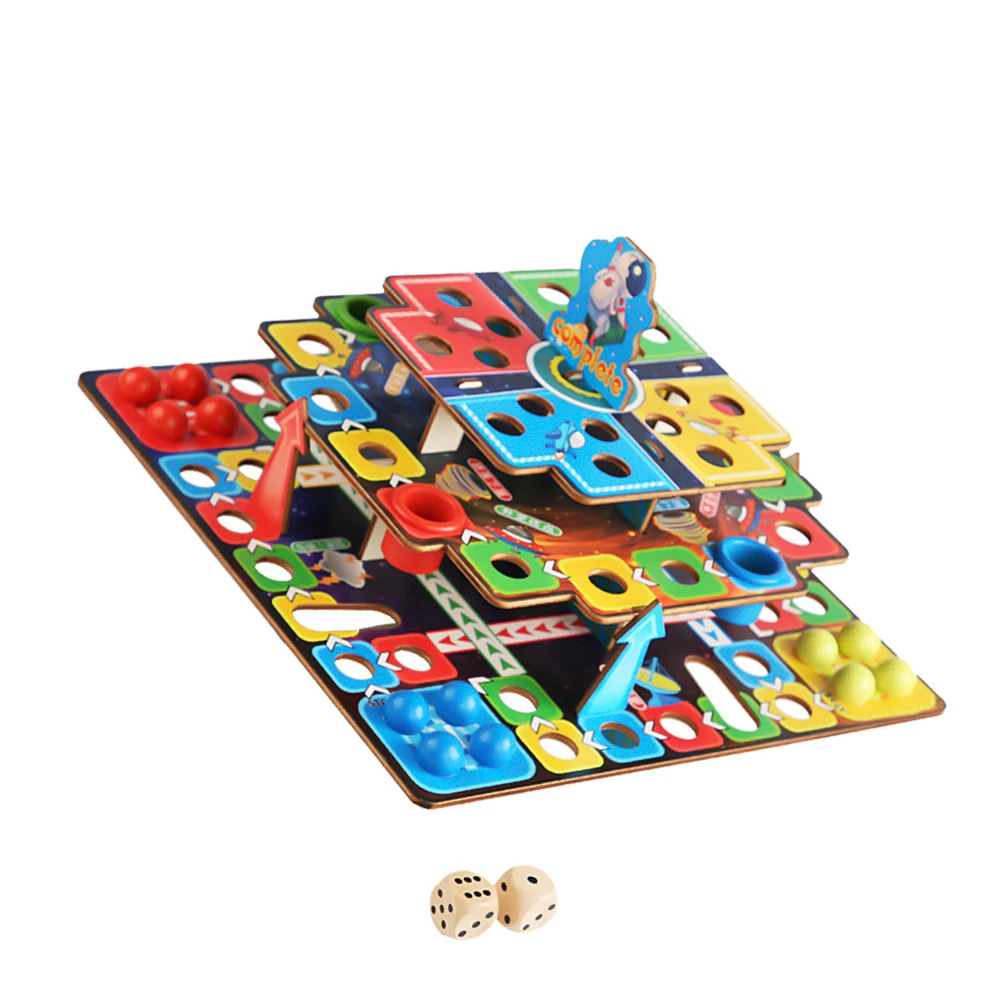 Wooden Flying Chess Toy Set Board Game Kit Kids Educational Travel Plaything Smooth Surface Bright Color Logical Thinking Child
Wooden Flying Chess Toy Set Board Game Kit Kids Educational Travel Plaything Smooth Surface Bright Color Logical Thinking Child