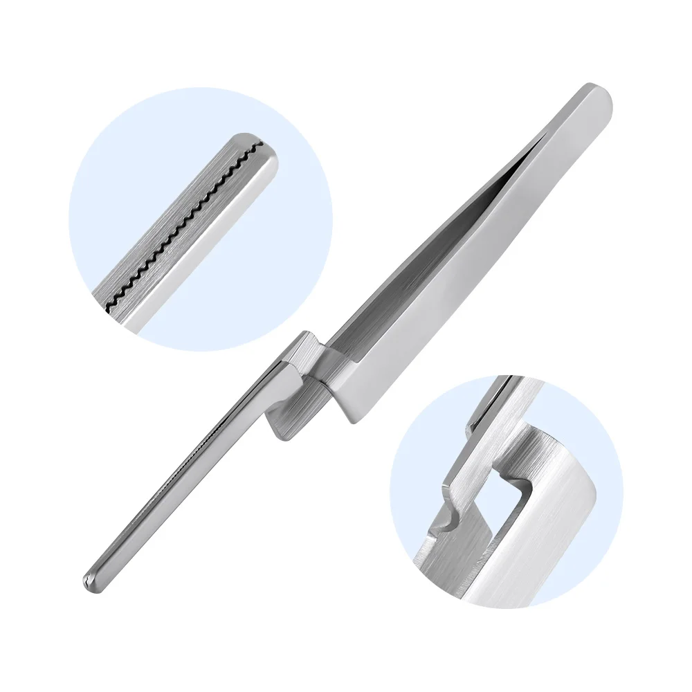 Dental Occlusal Paper Tweezers Straight Curved Bite Articulating Paper Holder Serrated Plier Forcep Tool Stainless Steel
Dental Occlusal Paper Tweezers Straight Curved Bite Articulating Paper Holder Serrated Plier Forcep Tool Stainless Steel