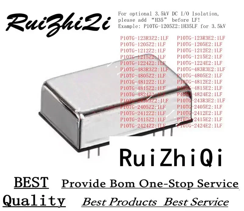 10PCS/LOT P10TG- 123R3 1205 1212 1215 243R3 2405 2409 2412 2415 483R3 4805 4809 4812 4815 4824 Z2:1LF E2:1LF E 2:1 H35 LF DC/DC
10PCS/LOT P10TG- 123R3 1205 1212 1215 243R3 2405 2409 2412 2415 483R3 4805 4809 4812 4815 4824 Z2:1LF E2:1LF E 2:1 H35 LF DC/DC