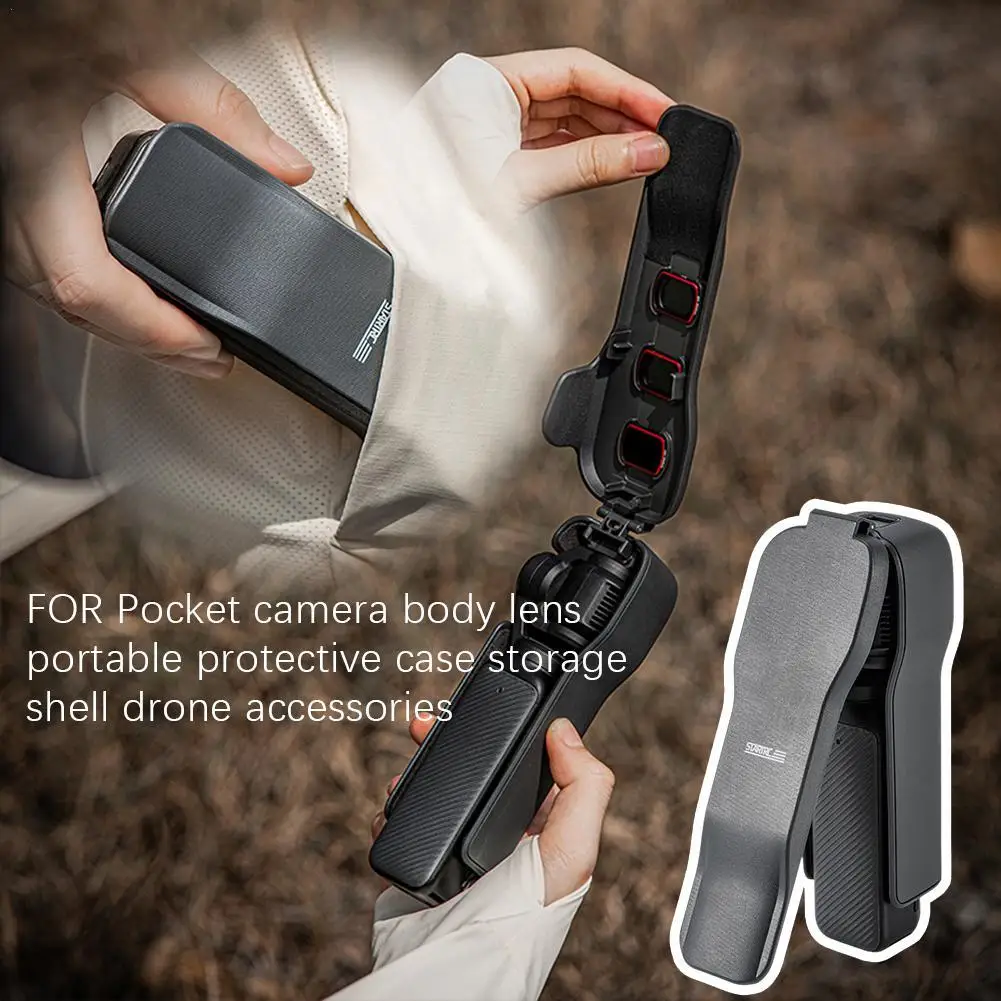 for dji Osmo Pocket 3 Protective Shell Cover Anti-collision Anti-drop Storage Case Quick Installation And Disassembly Accessory
for dji Osmo Pocket 3 Protective Shell Cover Anti-collision Anti-drop Storage Case Quick Installation And Disassembly Accessory