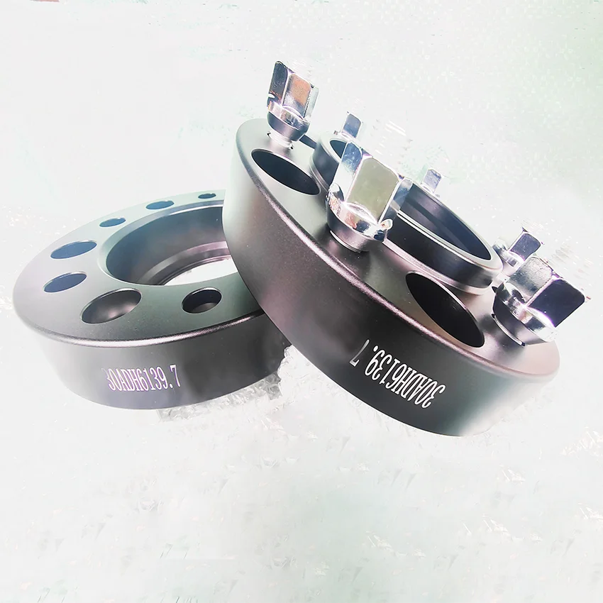 Car Modification Parts 25|30 MM 1'' or 1.18inches 6X139.7X64.1MM Hub Centric Wheel Spacer Alloy-forged automotive wheel spacer
Car Modification Parts 25|30 MM 1'' or 1.18inches 6X139.7X64.1MM Hub Centric Wheel Spacer Alloy-forged automotive wheel spacer