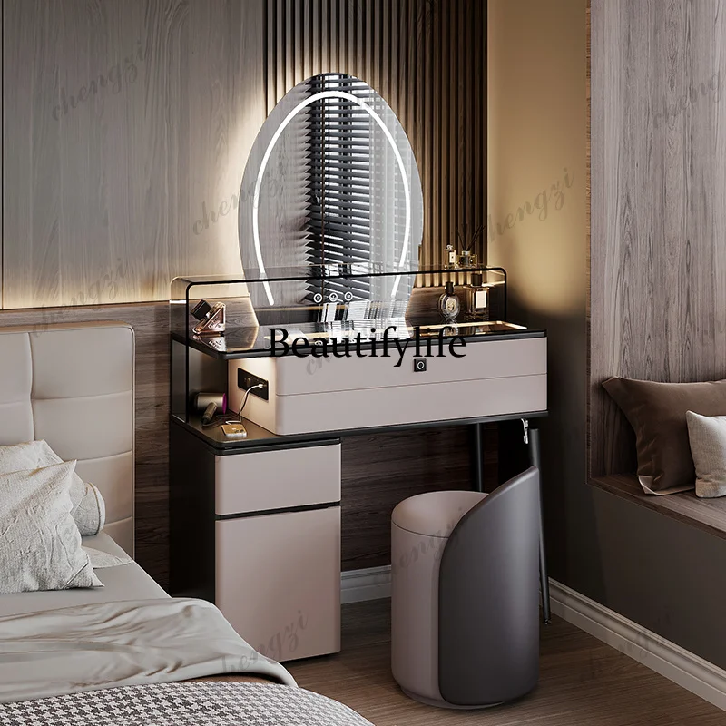 Modern Vanity Desk Trendy Premium Elegant Classic Vanity Desk Exquisite Durable Coiffeuse De Chambre Bedroom Furniture
Modern Vanity Desk Trendy Premium Elegant Classic Vanity Desk Exquisite Durable Coiffeuse De Chambre Bedroom Furniture