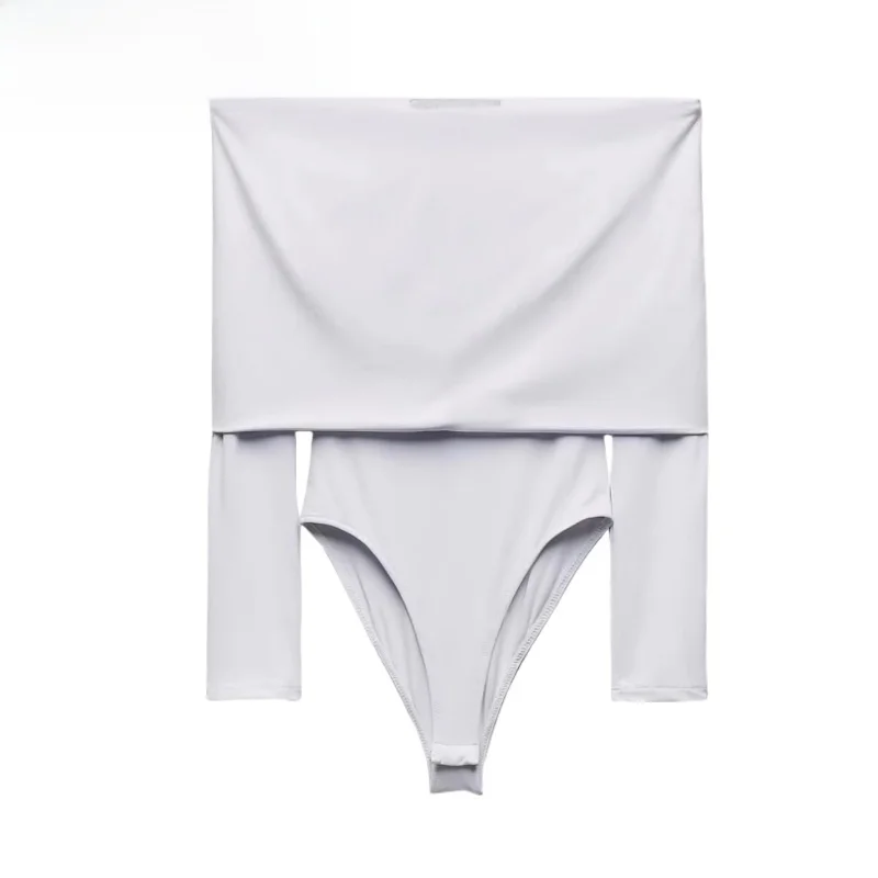 Sexy One-oulder Long-Sve Nylon Blend Autumn Women's Jumpsuit High Waist Straight Cut Commute Sle ZA 25 390559
Sexy One-oulder Long-Sve Nylon Blend Autumn Women's Jumpsuit High Waist Straight Cut Commute Sle ZA 25 390559
