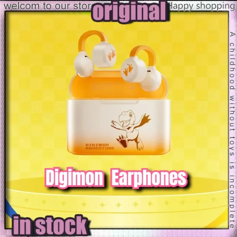 【ROSESELSA】Digimon Adventure Ear Clip Bluetooth Earphones Gabumon Agumon Tailmon Earbuds Sports Wireless Headphones Toy Gift
【ROSESELSA】Digimon Adventure Ear Clip Bluetooth Earphones Gabumon Agumon Tailmon Earbuds Sports Wireless Headphones Toy Gift