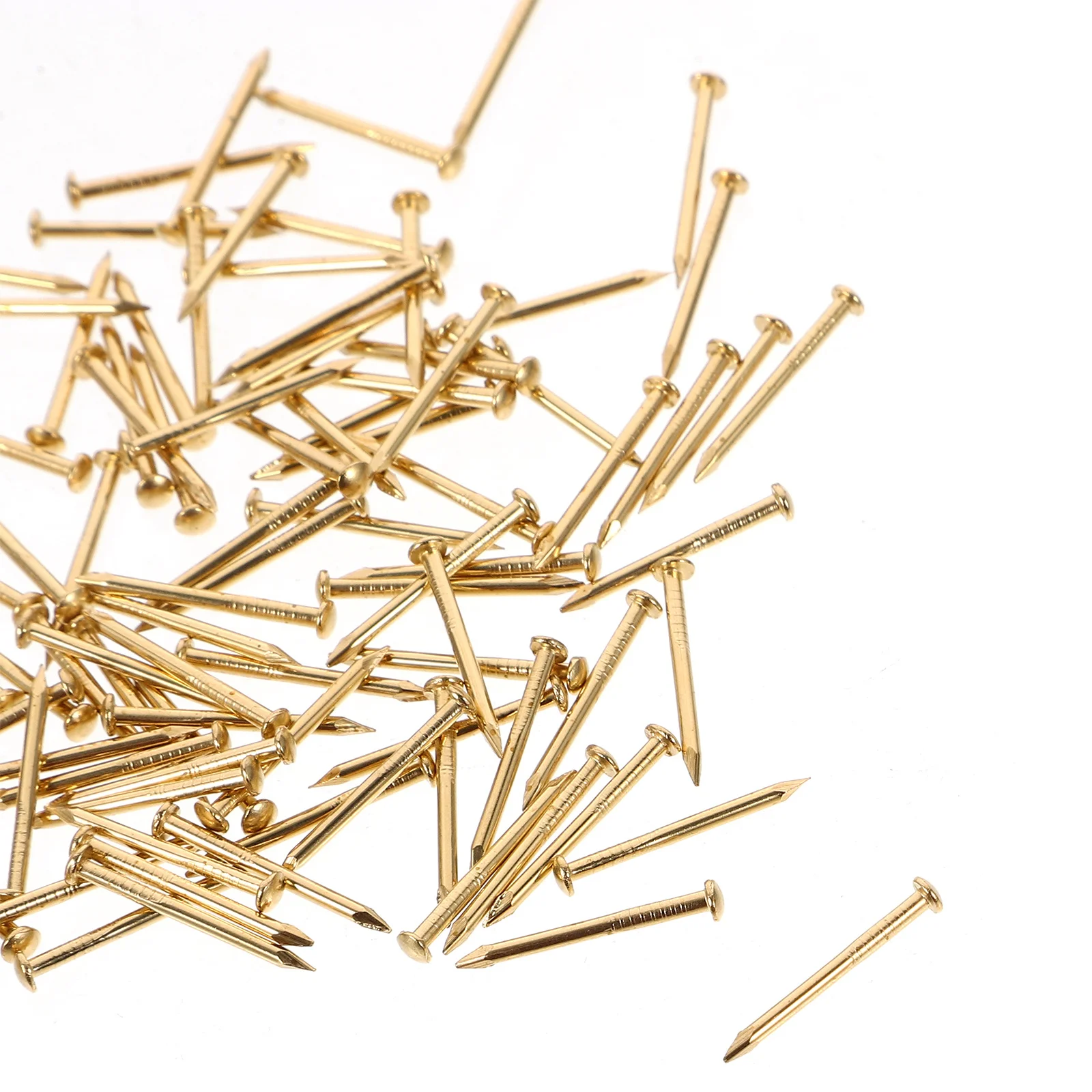 OKUMEYR 100 Pcs 1.2x1.5mm Copper Nails Gold Furniture Hardware Fasteners for Craft Projects
OKUMEYR 100 Pcs 1.2x1.5mm Copper Nails Gold Furniture Hardware Fasteners for Craft Projects