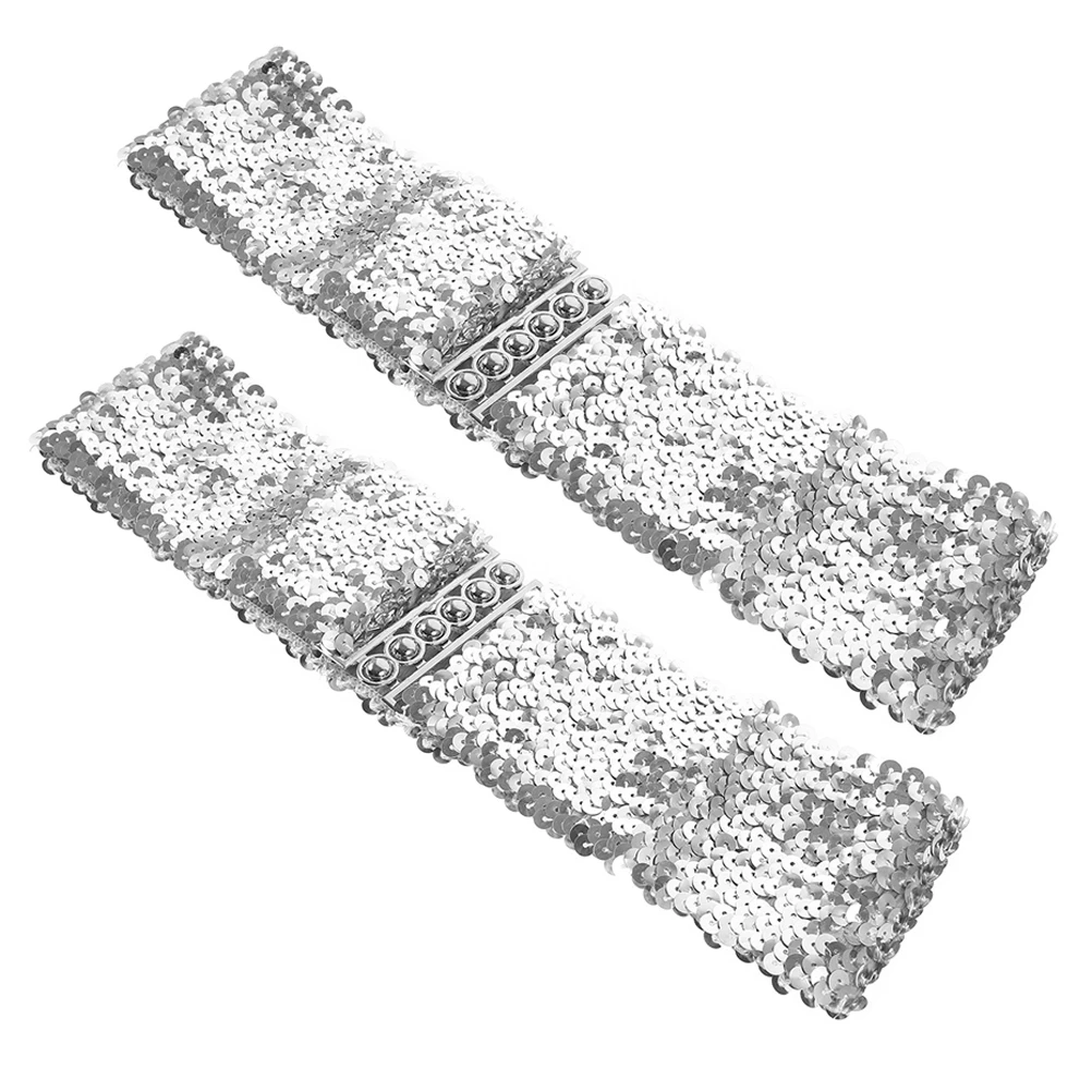 2pcs Sequin Waist Belt Stretchy Silver Belts for Women Dresses Wide Elastic Adjustable Skirt Party Prom Metal Decorative
2pcs Sequin Waist Belt Stretchy Silver Belts for Women Dresses Wide Elastic Adjustable Skirt Party Prom Metal Decorative