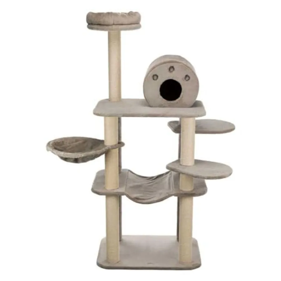 Fabiola 55-in Gray Cat Tower with Jute Scratching Posts Plush-Covered Condo Hammocks and Platforms for Cats
Fabiola 55-in Gray Cat Tower with Jute Scratching Posts Plush-Covered Condo Hammocks and Platforms for Cats