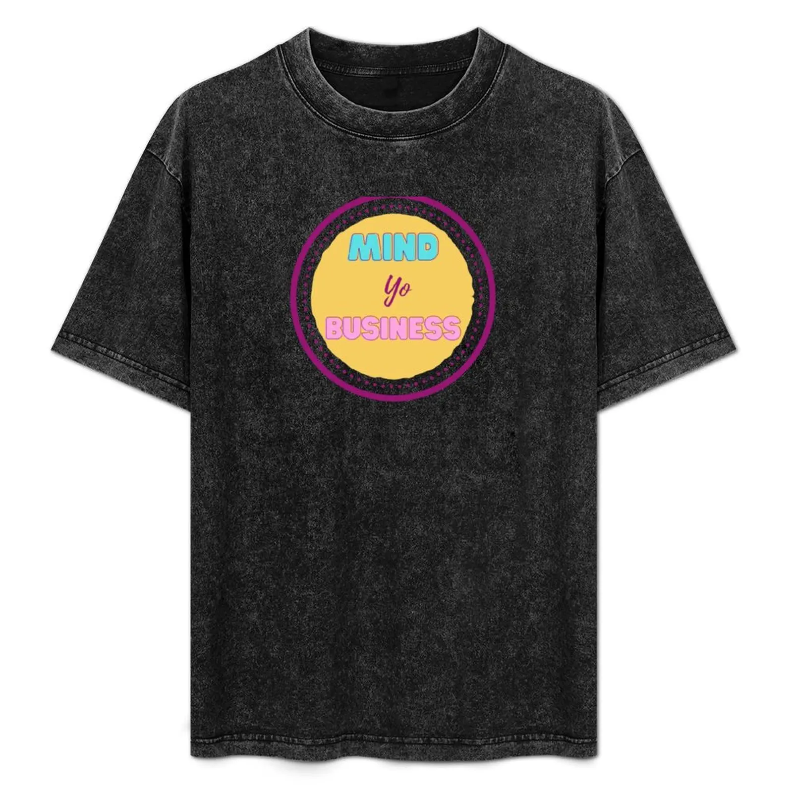 Mind Yo Business T-Shirt Basic Solid Color Short Sleeve Cotton Top
Mind Yo Business T-Shirt Basic Solid Color Short Sleeve Cotton Top