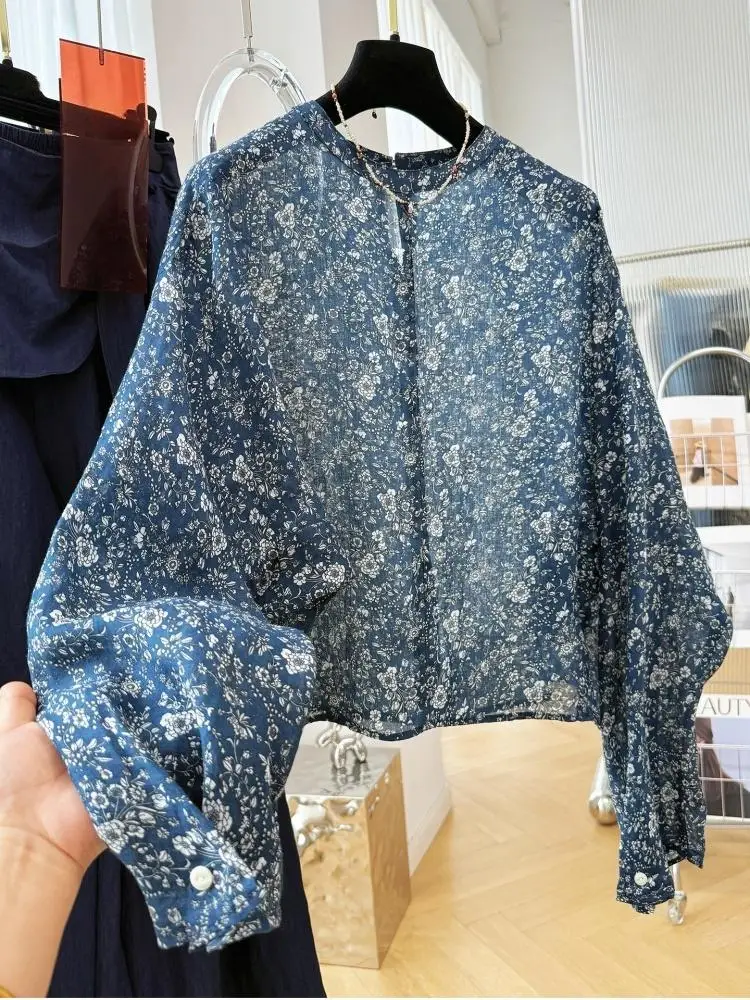 Women Unique Design Floral Print Blouse 2026 Summer Thin Batwing Sleeve Lightweight Sun Protection Casual Fashion Shirts Tops
Women Unique Design Floral Print Blouse 2026 Summer Thin Batwing Sleeve Lightweight Sun Protection Casual Fashion Shirts Tops