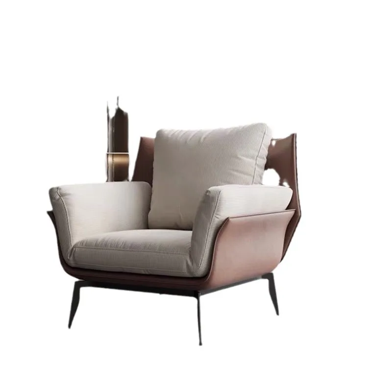 Modern light luxury single sofa chair balcony leisure chair simple Italian minimalist sofa
Modern light luxury single sofa chair balcony leisure chair simple Italian minimalist sofa