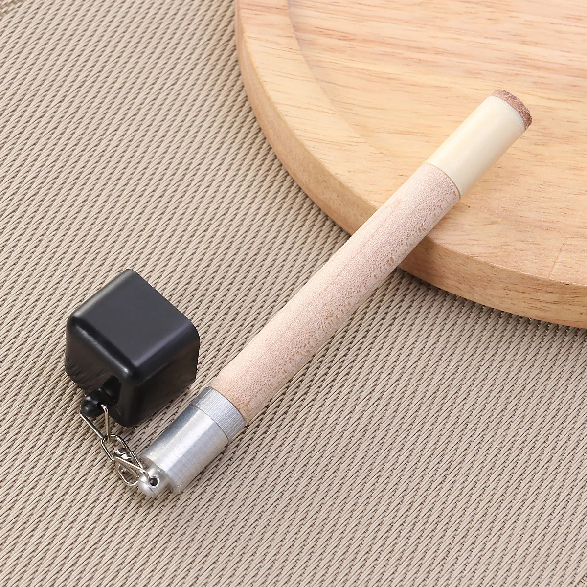 Billiard Chalk Holder Pricker 2 in 1 Mini Cue Tool Portable Keychain Pool Snooker Cue Tip Accessory for Home Commercial Use
Billiard Chalk Holder Pricker 2 in 1 Mini Cue Tool Portable Keychain Pool Snooker Cue Tip Accessory for Home Commercial Use