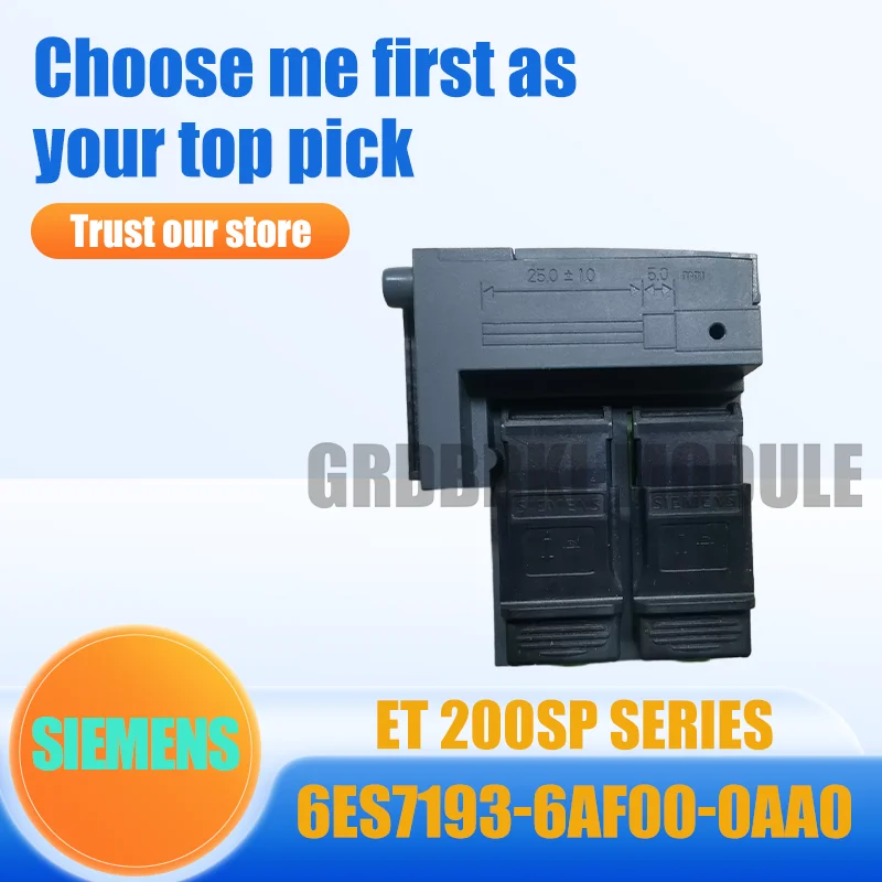 NEW Original SIEMENS 6ES7193-6AF00-0AA0 6ES7 193-6AF00-0AA0 ET 200SP Connections
NEW Original SIEMENS 6ES7193-6AF00-0AA0 6ES7 193-6AF00-0AA0 ET 200SP Connections