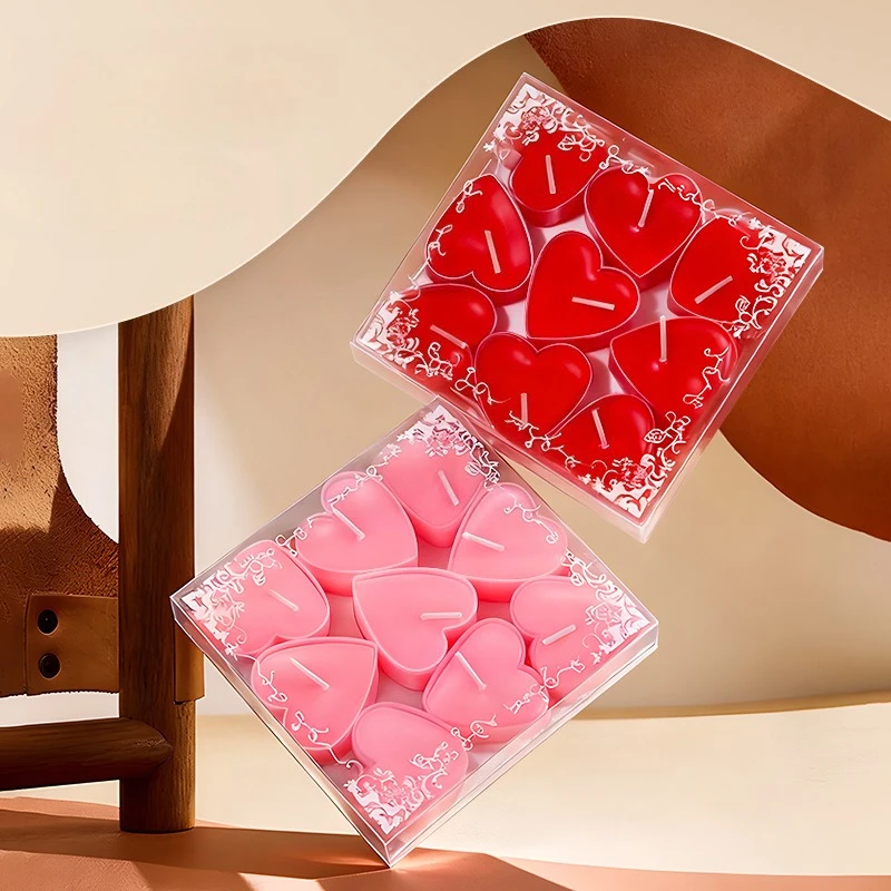 Matarile 9pcs/set Valentine's Day Candle Decoration Anniversary Celebration Candle Aromatherapy Candle Gift Set Velas Decoración
Matarile 9pcs/set Valentine's Day Candle Decoration Anniversary Celebration Candle Aromatherapy Candle Gift Set Velas Decoración