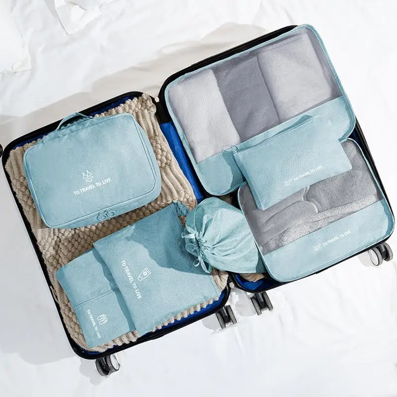 Waterproof Travel Bag Set Seven Pieces Multifunction Underwear Bra Luggage Storage Bag Rock Lemon Korean Style Organizer
Waterproof Travel Bag Set Seven Pieces Multifunction Underwear Bra Luggage Storage Bag Rock Lemon Korean Style Organizer