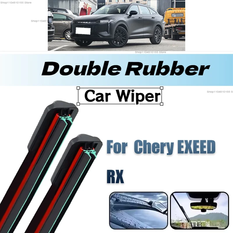 2PCS Car Wiper for Chery Exeed RX 2023-2023 Front Windshield Windscreen Wiper Blade Rubber Accessories 2023
2PCS Car Wiper for Chery Exeed RX 2023-2023 Front Windshield Windscreen Wiper Blade Rubber Accessories 2023