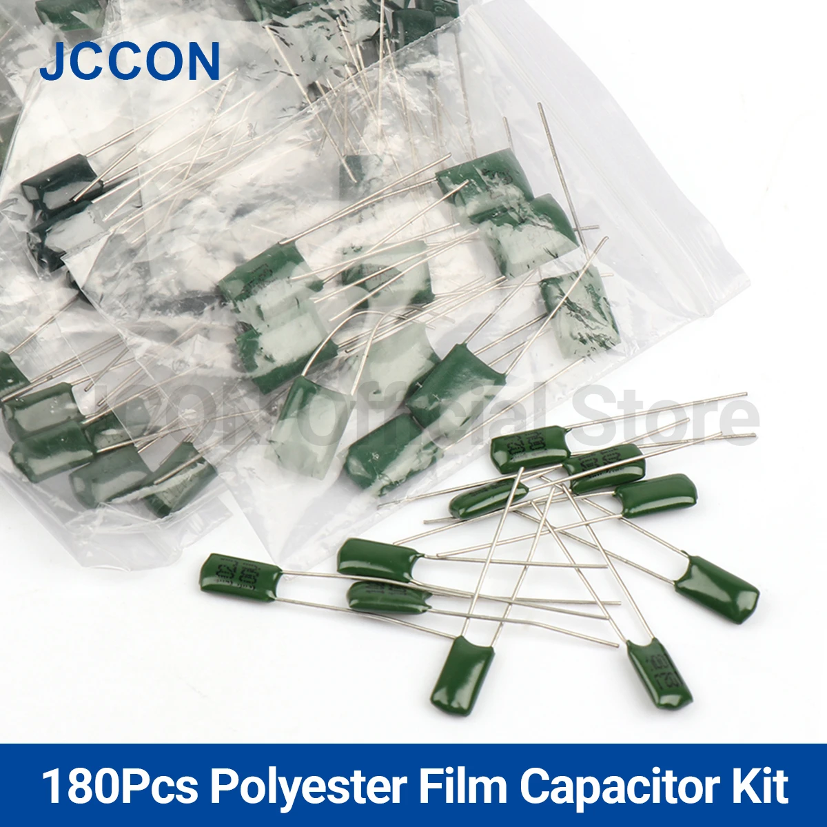 180Pcs Polyester Film Capacitor Kit 18Values x 10Pcs 2A471J 2A102J 2A152J 2A222J 2A332J 2A472J 2A562J Assorted Set
180Pcs Polyester Film Capacitor Kit 18Values x 10Pcs 2A471J 2A102J 2A152J 2A222J 2A332J 2A472J 2A562J Assorted Set