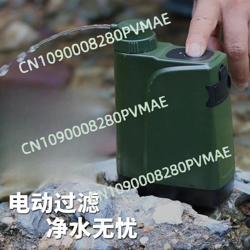 Outdoor Water Purifier Camping Portable Filtration Survival Water Drinker Field Water Purification Equipment L800
Outdoor Water Purifier Camping Portable Filtration Survival Water Drinker Field Water Purification Equipment L800