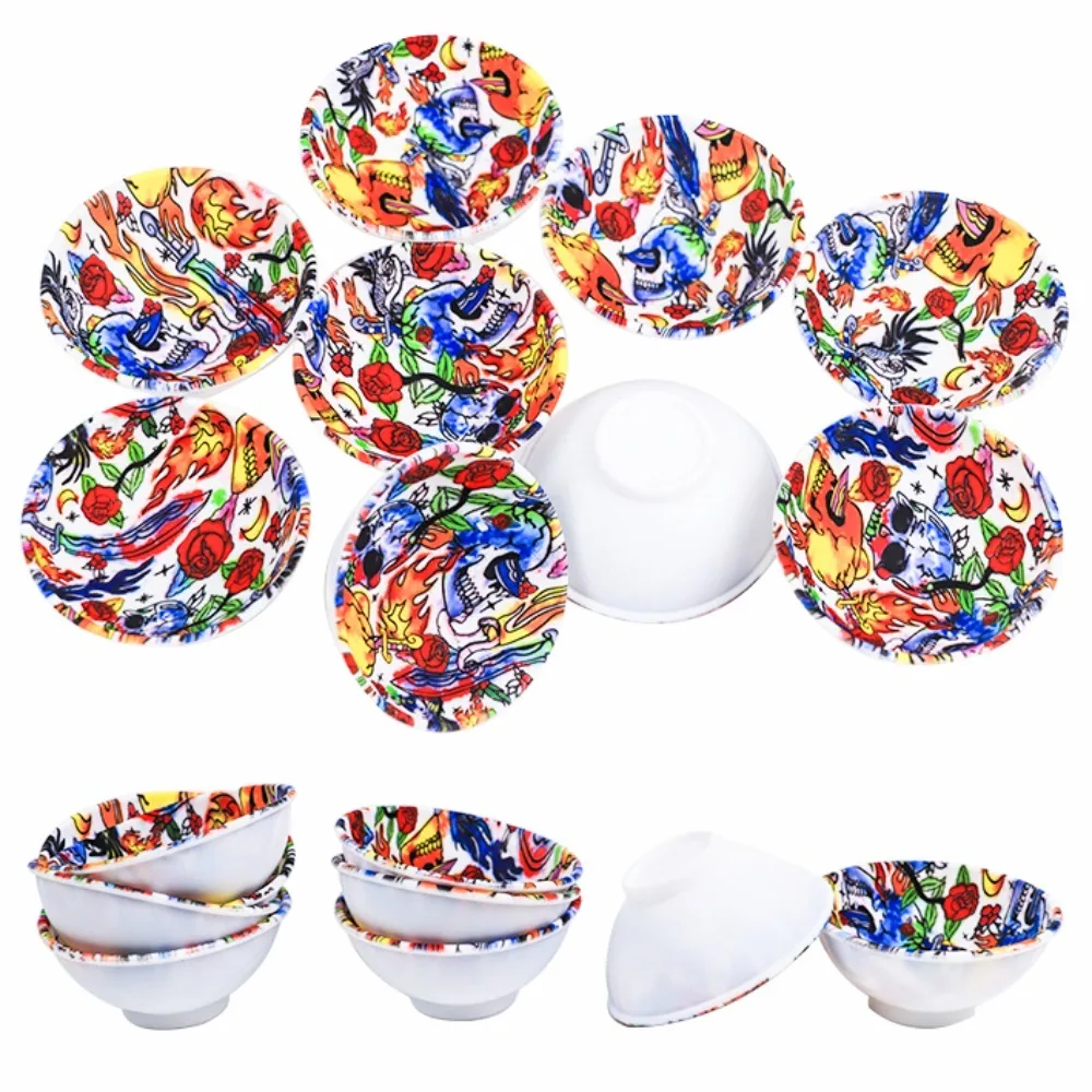 10Pcs 15g Color Silicone Bowl Small Portable Color Anime Watermark Silicone Oil Bowl Men's Gift
10Pcs 15g Color Silicone Bowl Small Portable Color Anime Watermark Silicone Oil Bowl Men's Gift