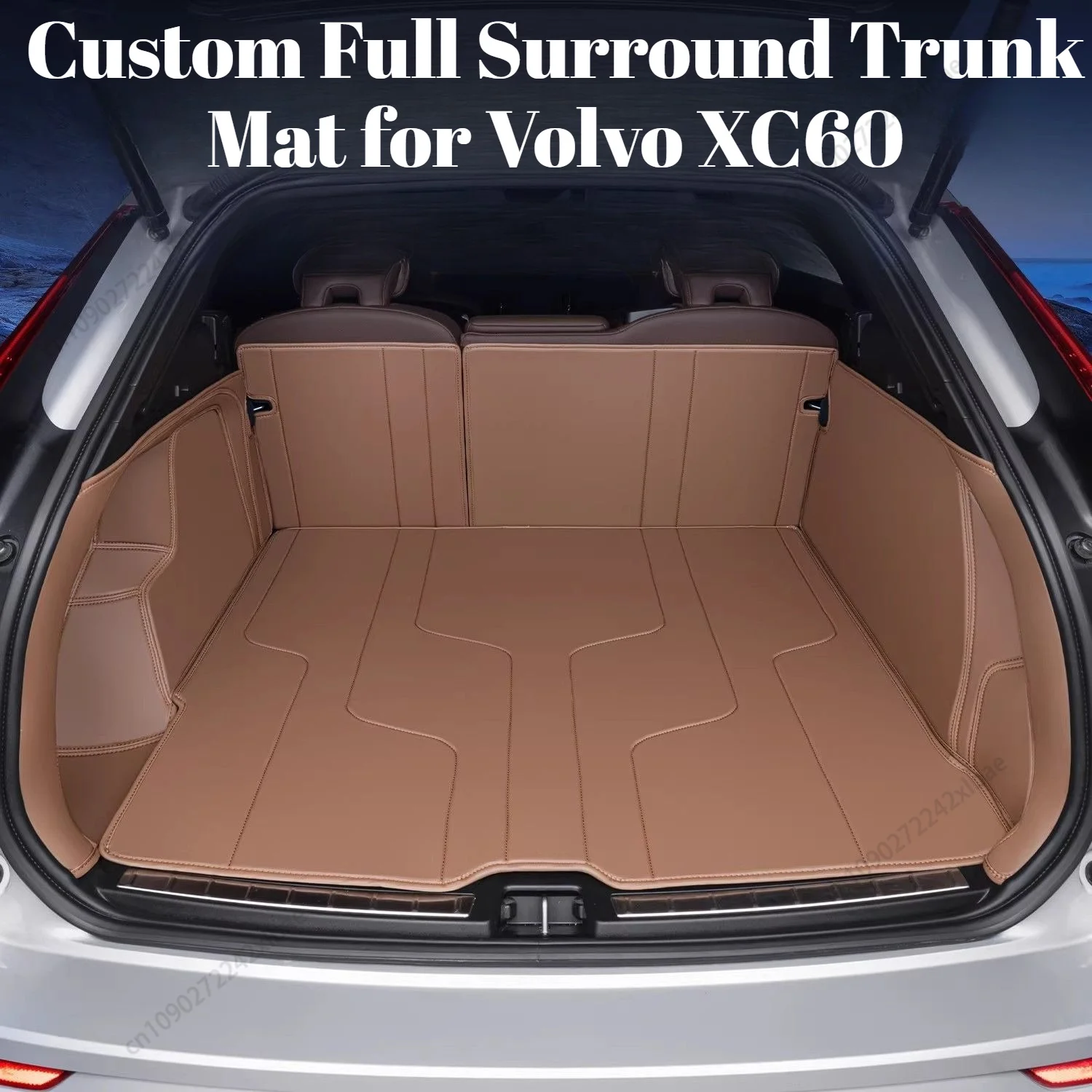 Full Surround Cargo Trunk Mat, Custom Fit Modification & Protective Accessory for Volvo XC60 2021-2026 Cargo Liner durable
Full Surround Cargo Trunk Mat, Custom Fit Modification & Protective Accessory for Volvo XC60 2021-2026 Cargo Liner durable