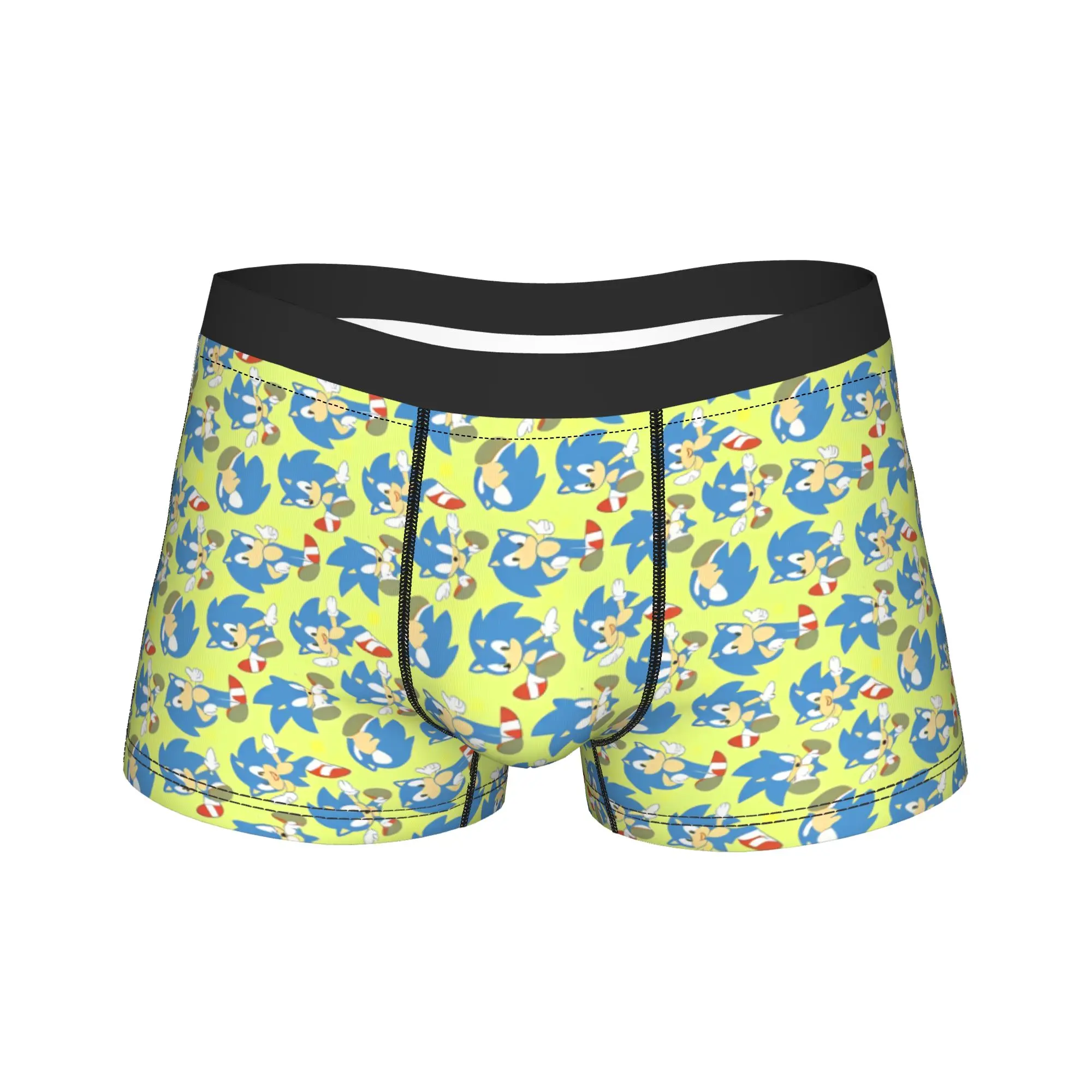 Cartoon Hedgehog S-Sonicsss Boxer Shorts 3D Pouch Underwear Quality Customs Boxer Brief Soft Trend Men's Underpants Plus Size
Cartoon Hedgehog S-Sonicsss Boxer Shorts 3D Pouch Underwear Quality Customs Boxer Brief Soft Trend Men's Underpants Plus Size