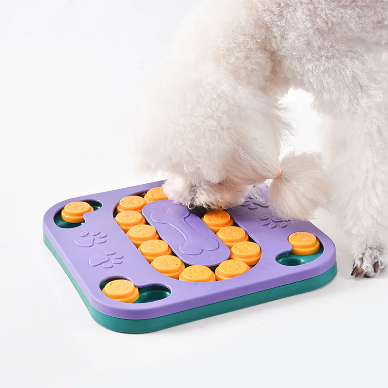 Interactive Pet Slow Feeder Puzzle Toys Dogs Cats Sniff Foraging Game Tray Anti-choking Puppy Snack Dispenser IQ Training Game
Interactive Pet Slow Feeder Puzzle Toys Dogs Cats Sniff Foraging Game Tray Anti-choking Puppy Snack Dispenser IQ Training Game