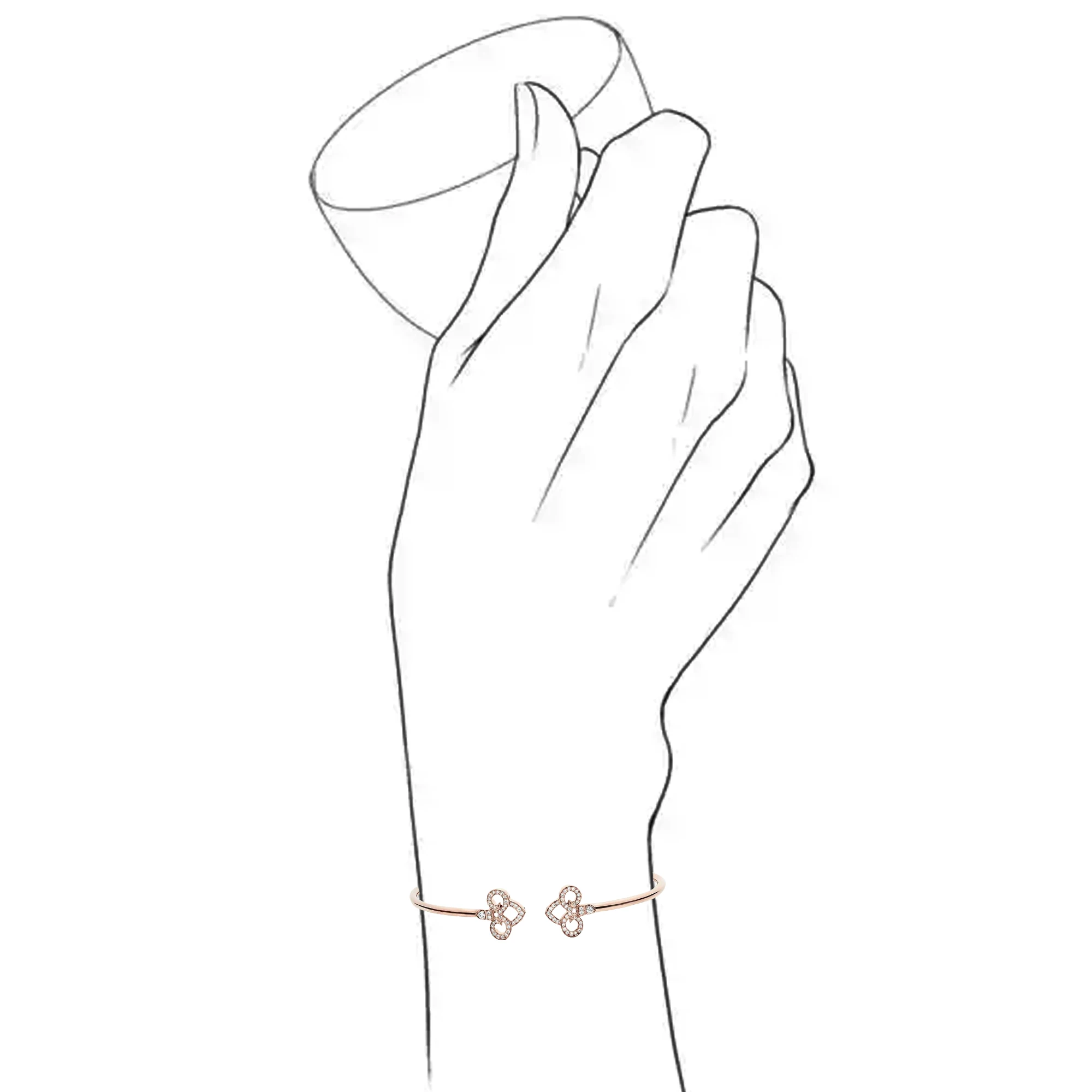 High quality double crown diamond inlaid bracelet made of pure silver S925, fashionable and elegant coil bracelet TCO series
High quality double crown diamond inlaid bracelet made of pure silver S925, fashionable and elegant coil bracelet TCO series