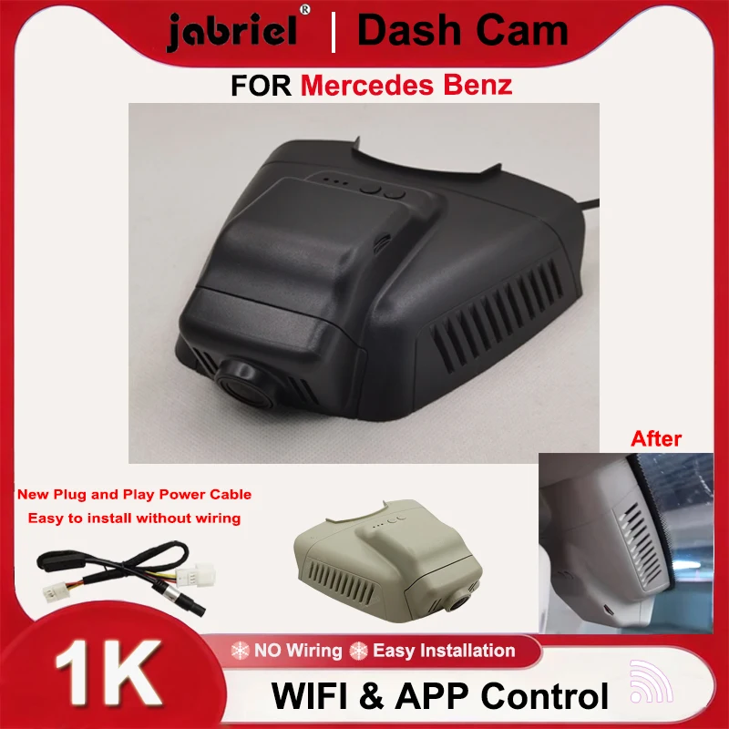 Jabriel Dash Cam 1080P Plug and Play Car DVR for Mercedes Benz C Class w203 w204 for Mercedes Benz E Class w211 w212 GLK X204
Jabriel Dash Cam 1080P Plug and Play Car DVR for Mercedes Benz C Class w203 w204 for Mercedes Benz E Class w211 w212 GLK X204