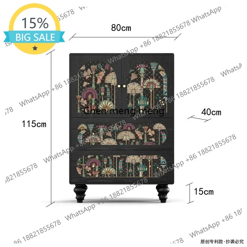 L07 French retro style solid wood chest cabinet entrance living room storage decorative cabinet
L07 French retro style solid wood chest cabinet entrance living room storage decorative cabinet