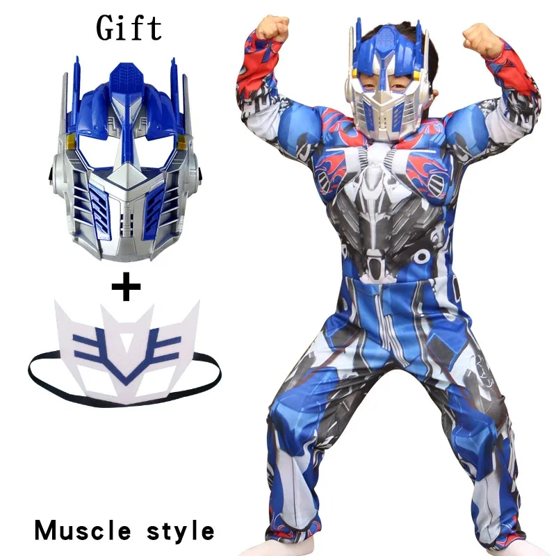 Children Superhero Muscle Fancy Costume Chest Muscle Jumpsuit Mask Children's Day Halloween Party Dress
Children Superhero Muscle Fancy Costume Chest Muscle Jumpsuit Mask Children's Day Halloween Party Dress