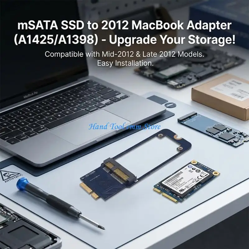 H37F Easy Installation MSATA Drive To 2012 A1425 A1398 Adapter Card With Stable Data Transfer Support
H37F Easy Installation MSATA Drive To 2012 A1425 A1398 Adapter Card With Stable Data Transfer Support