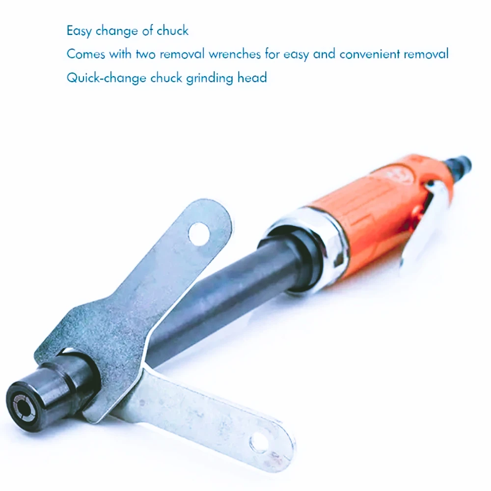 Amoladora troqueles aire extendida con mandriles 6mm y 3mm, 290mm, rosca 1/4 ", manguera 3/8", 25000rpm, amoladora troquel
Amoladora troqueles aire extendida con mandriles 6mm y 3mm, 290mm, rosca 1/4 ", manguera 3/8", 25000rpm, amoladora troquel