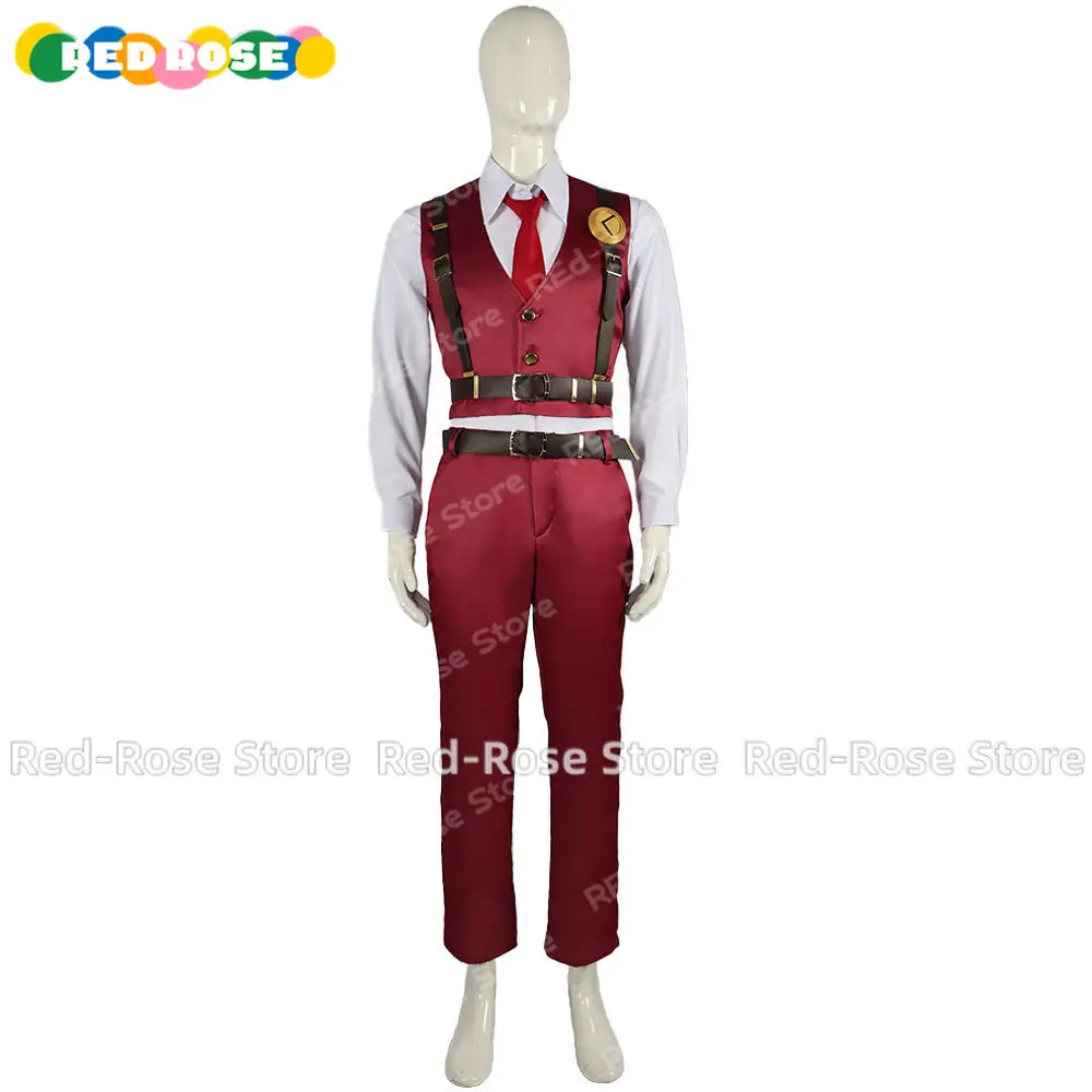 The thumb apprentice Lucio Cosplay Costume Game Limbus Company outfits Men Party Suits Halloween Carnival Uniform
The thumb apprentice Lucio Cosplay Costume Game Limbus Company outfits Men Party Suits Halloween Carnival Uniform