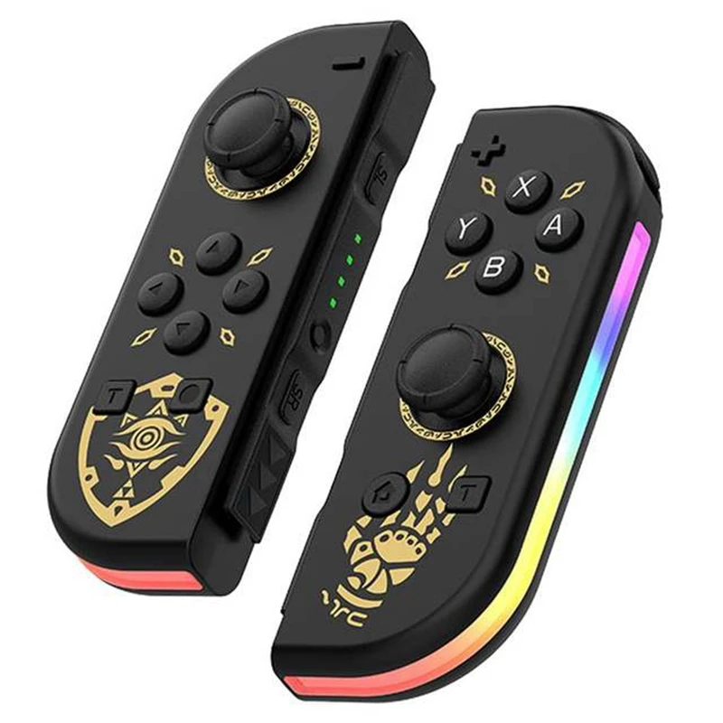 2PCS Joypad Controller (L/R) For Switch, Wireless Joypad Replacement For Switch Controller Dual Vibration/RGB Light Durable -E
2PCS Joypad Controller (L/R) For Switch, Wireless Joypad Replacement For Switch Controller Dual Vibration/RGB Light Durable -E