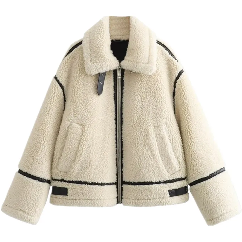 Осень-зима 2024, новое женское байкерское пальто на подкладке Faion Fce, пальто с воротником, универсальная верхняя одежда, повседневная свободная посадка
Осень-зима 2024, новое женское байкерское пальто на подкладке Faion Fce, пальто с воротником, универсальная верхняя одежда, повседневная свободная посадка