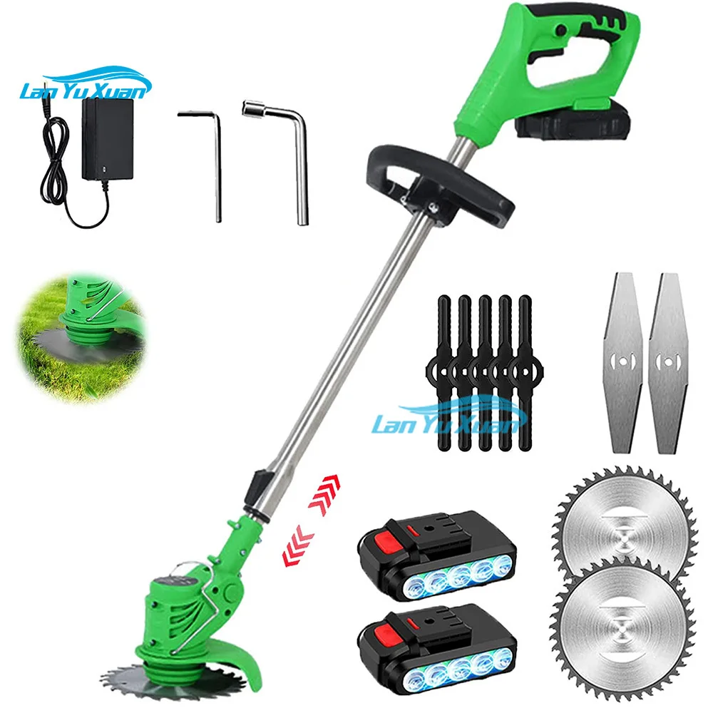 Garden Tools Lithium Battery Electric Rechargeable Grass Cutter Hand Cordless Power String Trimmer
Garden Tools Lithium Battery Electric Rechargeable Grass Cutter Hand Cordless Power String Trimmer