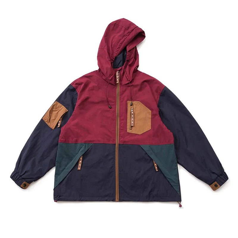 Fashion Hip Hop Cargo Jackets Color Block Patchwork Casual Outwear Coats For Male Streetwear
Fashion Hip Hop Cargo Jackets Color Block Patchwork Casual Outwear Coats For Male Streetwear
