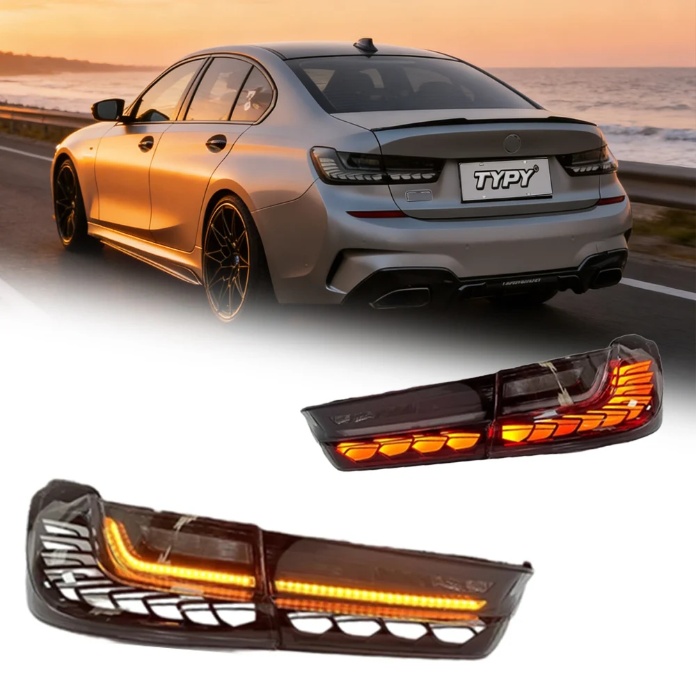 TYPY Car Lights For BMW 3 Series G20 Taillight G28 2020-2024 LED Rear Lamps DRL Dragon Scales Tail Light Daytime Running Lights
TYPY Car Lights For BMW 3 Series G20 Taillight G28 2020-2024 LED Rear Lamps DRL Dragon Scales Tail Light Daytime Running Lights