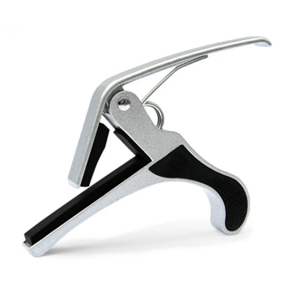Guitar Capo Tune Trigger for Acoustic Guitar and Electric Guitar (Silver) Acoustic guitar capo
Guitar Capo Tune Trigger for Acoustic Guitar and Electric Guitar (Silver) Acoustic guitar capo