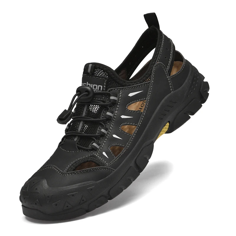 Summer Lightweight Comfortable Sandals Casual Shoes Genuine Leather Outdoor Beach Sandals Breathable Shoes Men Sandals Slippers
Summer Lightweight Comfortable Sandals Casual Shoes Genuine Leather Outdoor Beach Sandals Breathable Shoes Men Sandals Slippers