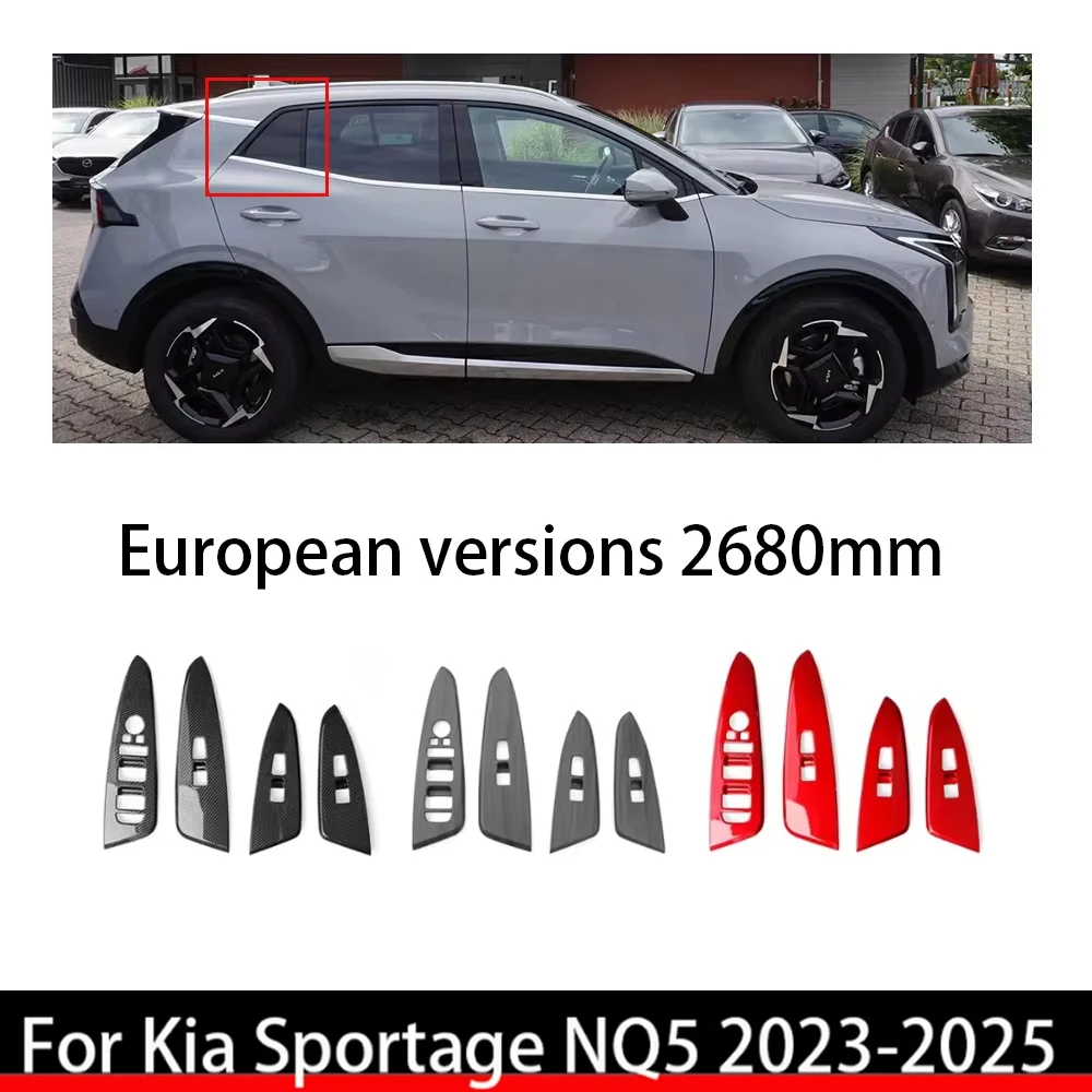 For Kia Sportage NQ5 2023-2025 European Version Car Tuning 4PCS Window Button Cover Trim Interior Accessories LHD/RHD
For Kia Sportage NQ5 2023-2025 European Version Car Tuning 4PCS Window Button Cover Trim Interior Accessories LHD/RHD