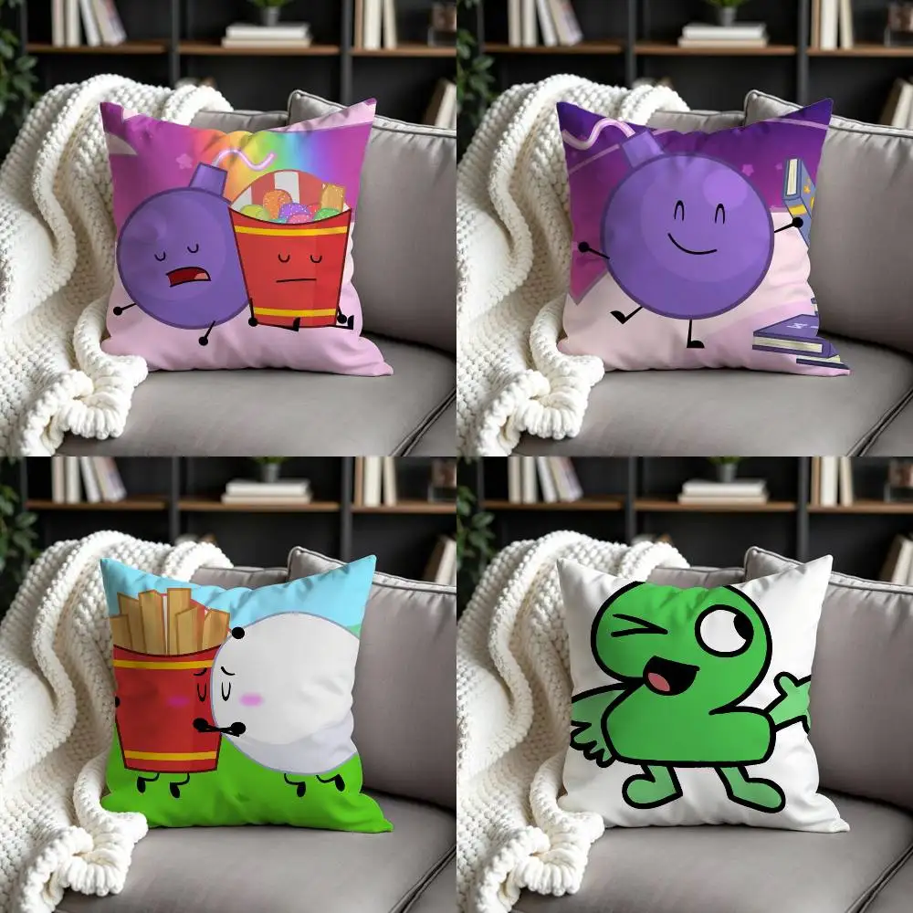 BFDI B-Battle for D-Dream Island Double-sided print Pillow Case Cushion Cover Throw Pillow Case For Car Sofa
BFDI B-Battle for D-Dream Island Double-sided print Pillow Case Cushion Cover Throw Pillow Case For Car Sofa