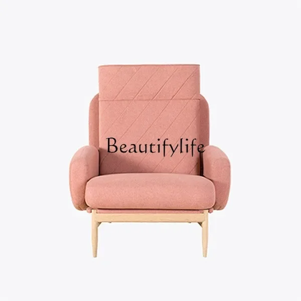 S Single Sofa Nordic Small Apartment Solid Wood Living Room Removable and Washable Fabric Sofa
S Single Sofa Nordic Small Apartment Solid Wood Living Room Removable and Washable Fabric Sofa