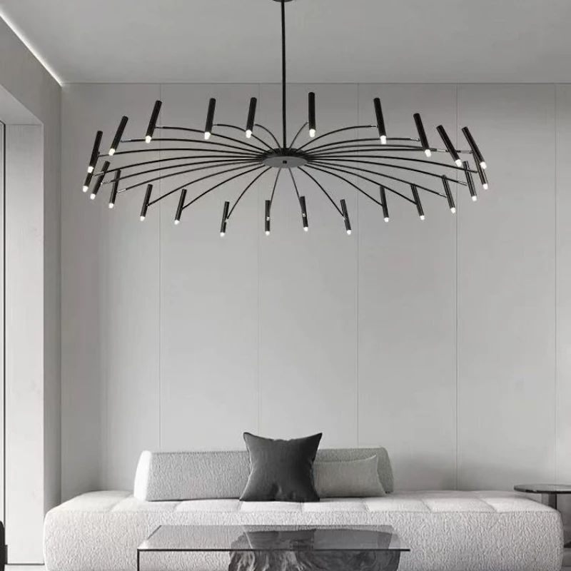 Modern Circlar Hall Metal LED Hanging Lamp Art Industrial Simplicity Home Decoration Living Dining Rooms Hotel Café Chandeliers
Modern Circlar Hall Metal LED Hanging Lamp Art Industrial Simplicity Home Decoration Living Dining Rooms Hotel Café Chandeliers