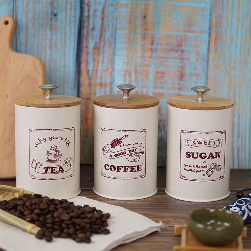 Three-piece Ceramic Storage Jar European Tea Can Multi-functional Nut Coffee Bean Medicinal Herb Storage Box Kitchen Container
Three-piece Ceramic Storage Jar European Tea Can Multi-functional Nut Coffee Bean Medicinal Herb Storage Box Kitchen Container