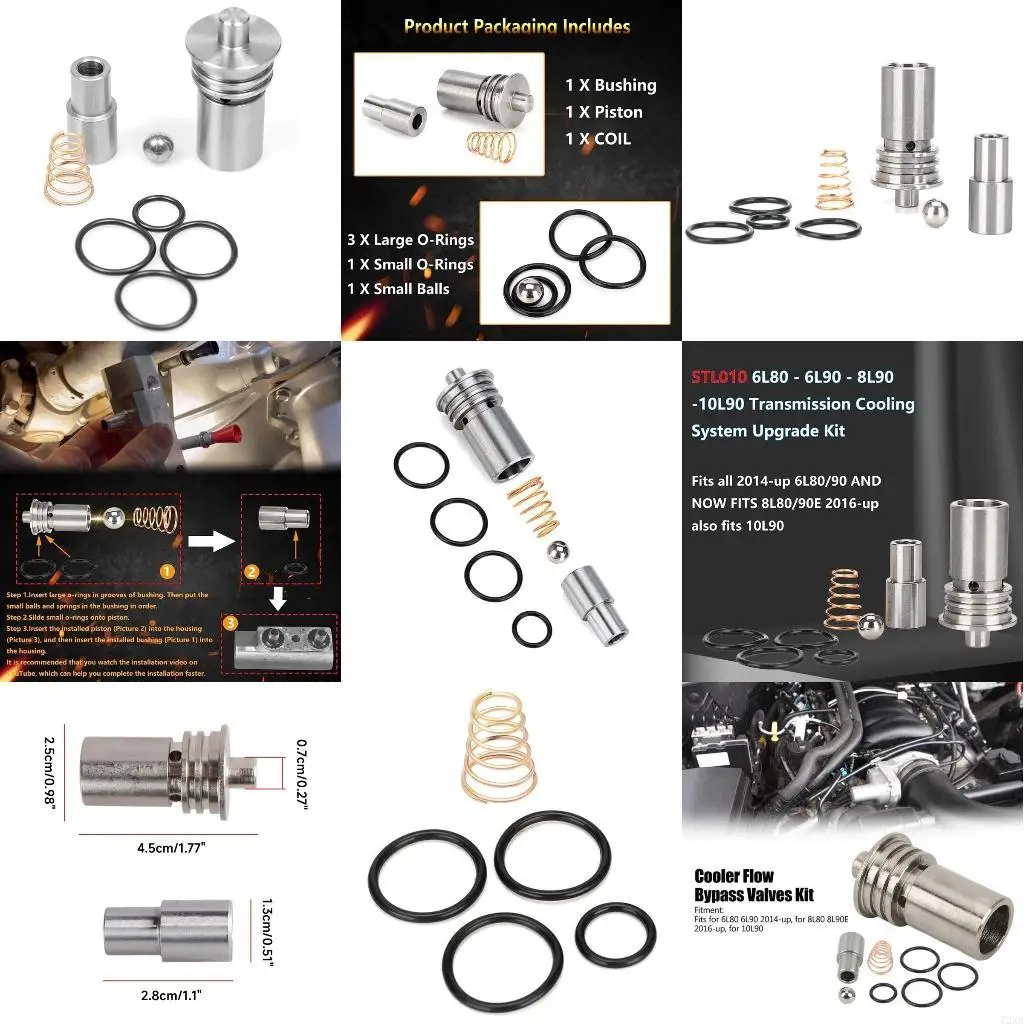 Cooling System Contournement Valves Cooler Bypass For 8L90 8L80 8L90E 72XB
Cooling System Contournement Valves Cooler Bypass For 8L90 8L80 8L90E 72XB