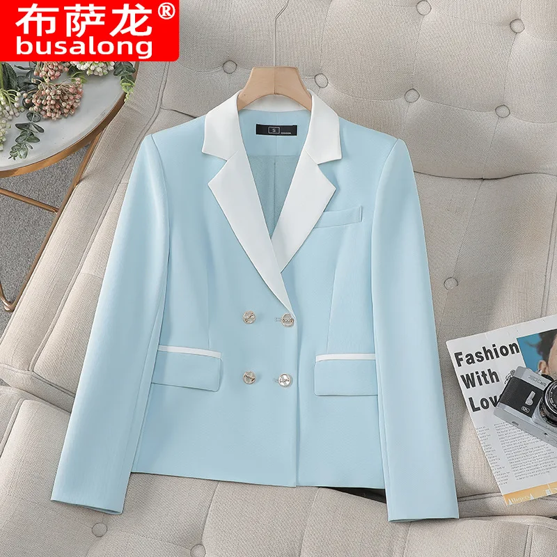 2025Новый стильный модный костюм, повседневный женский профессиональный пиджак с длинными рукавами, официальная куртка, рабочая одежда8508
2025Новый стильный модный костюм, повседневный женский профессиональный пиджак с длинными рукавами, официальная куртка, рабочая одежда8508