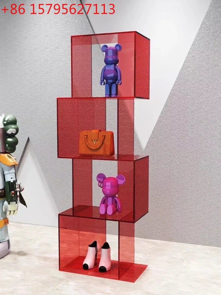 Многоярусная напольная витрина для магазина одежды, декоративный угловой стеллаж для хранения
Многоярусная напольная витрина для магазина одежды, декоративный угловой стеллаж для хранения