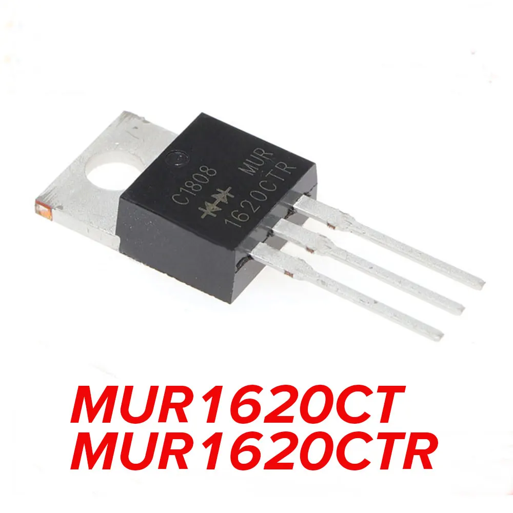 5PCS MUR1620CT MUR1620CTR 1620CT 1620CTR MUR1620 TO-220
5PCS MUR1620CT MUR1620CTR 1620CT 1620CTR MUR1620 TO-220